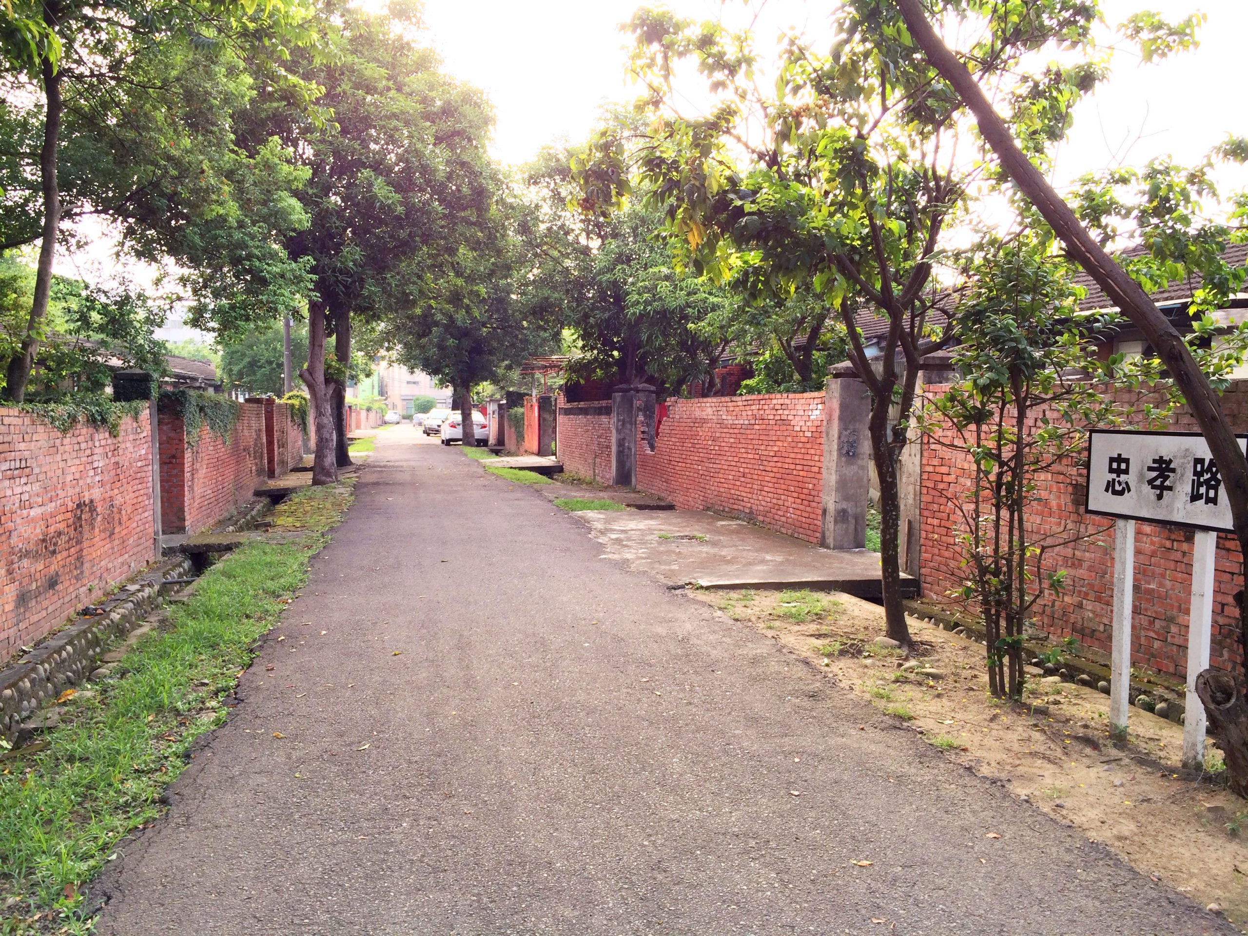 台中霧峰光復新村忠孝路